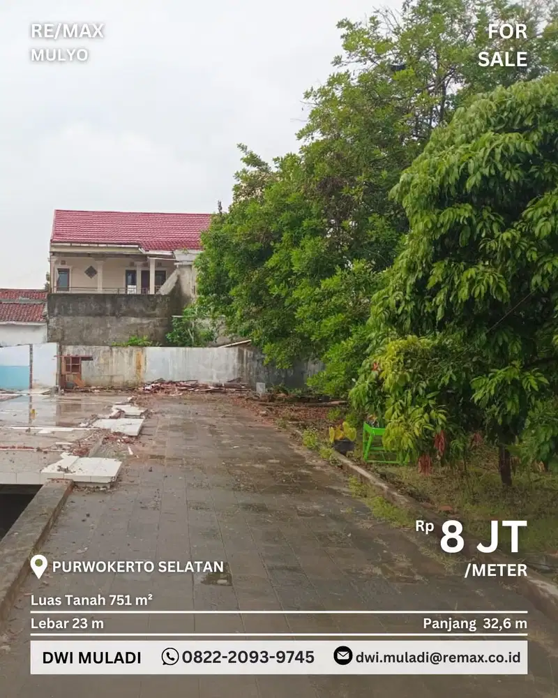 Dijual Tanah Di Dalam Kota Purwokerto