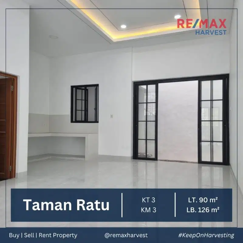 For sale Brand New House di Taman Ratu Jakarta Barat Lokasi Strategis