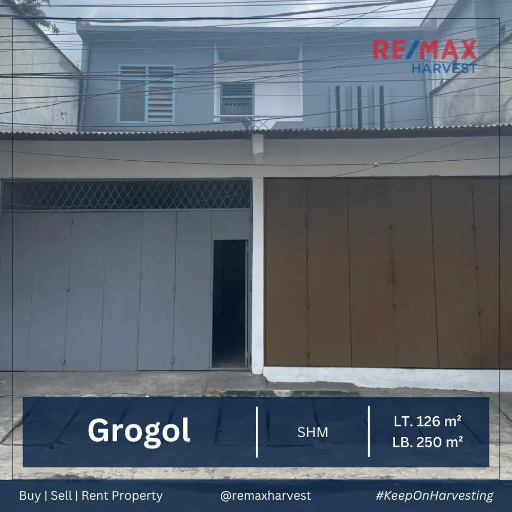 DIJUAL MURAH 2 RUKO JADI 1 LOKASI STRATEGIS GROGOL JAKARTA BARAT