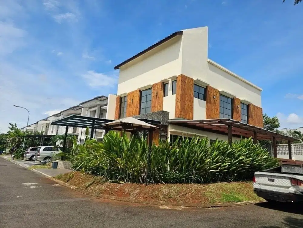 Rumah Mewah Hook 223m2 Private Pool Furnished Lavender Gading Serpong