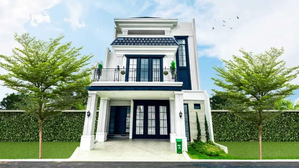 RUMAH MEWAH 3 LANTAI CLUSTER WALDEN METLAND CILEUNGSI CIBUBUR