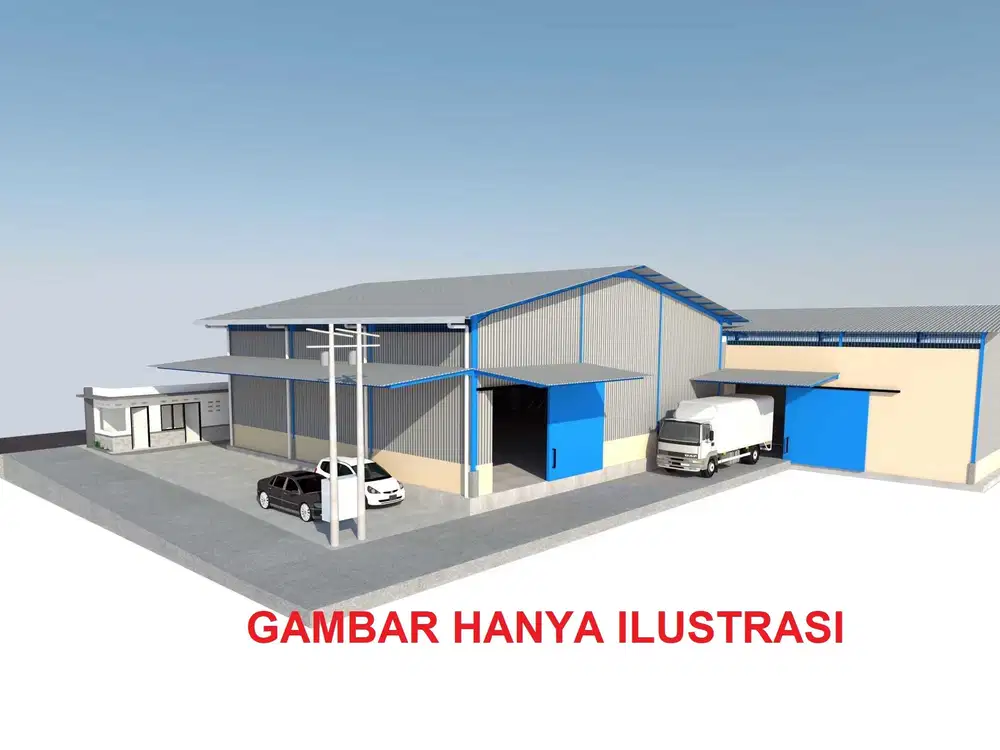 Jual pabrik murah di tangerang jalan raya sentul jaya