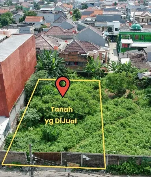 Di jual cepat tanah ciboga wetan kelapa dua tangerang