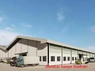 Dijual Gudang Jalan Raya Daan Mogot, Jakarta Barat