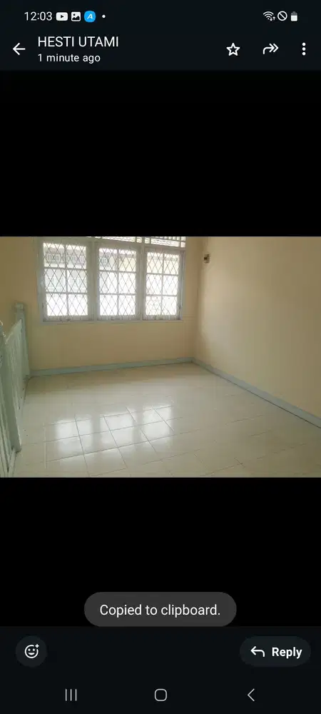 Dijual rumah murah di Pisok Bintaro Jaya lt 180 m2 , bangunan 2 lantai