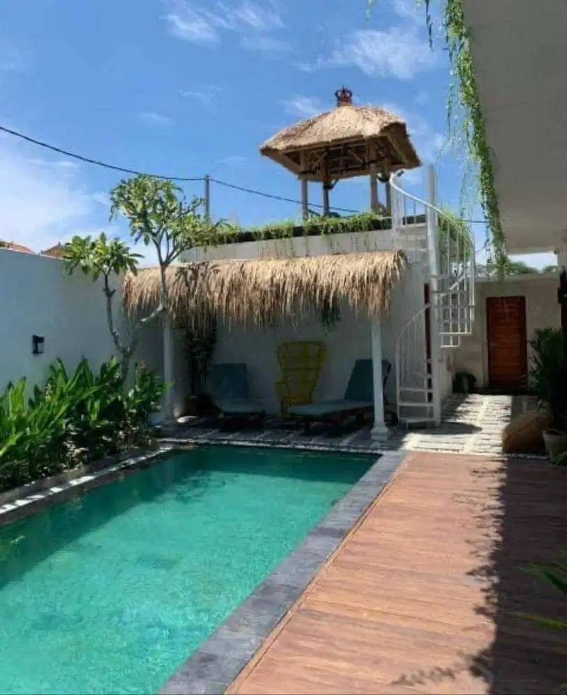 DIJUAL VILLA VIEW SAWAH TERMURAH DI CANGGU