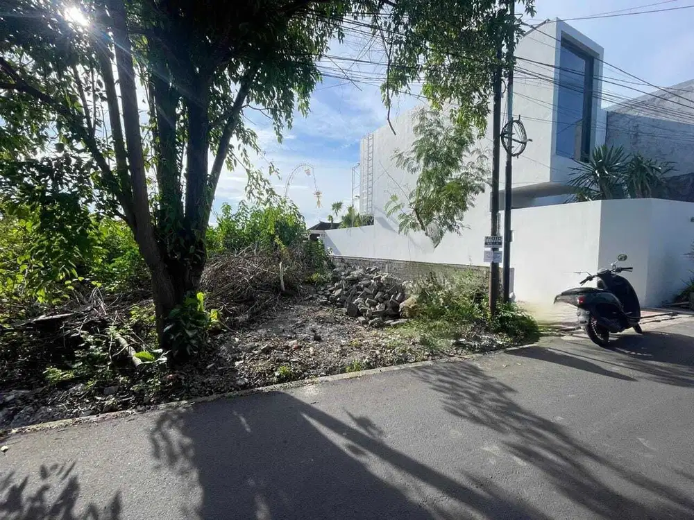 Super buc tanah 1265m2 kaw villa,resto raya di pererenan canggu jl6mtr