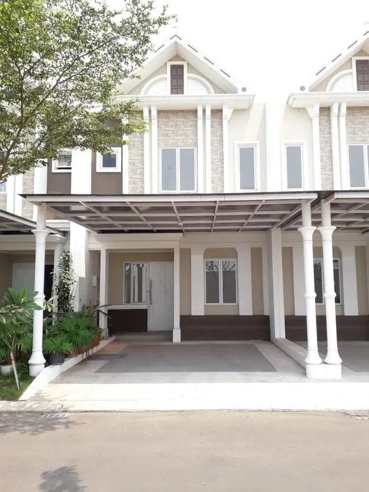 Rumah 2,5lt luas 6x17 type 3+1 Cluster Thames JGC Jakarta Garden City