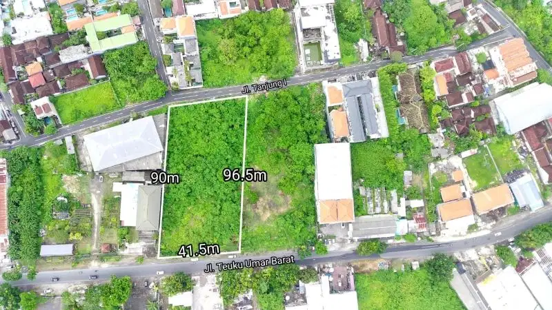 Dijual Tanah Jalan Utama Teuku Umar Barat