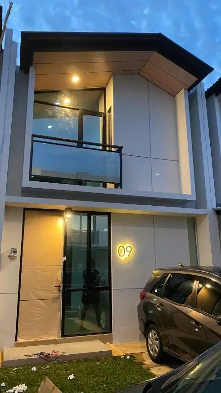 rumah Cluster baru nyaman cendana parc lippo karawaci