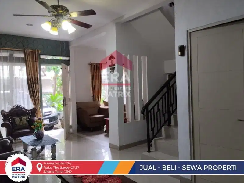 Harga BU Rumah Cluster Metland Menteng sudah renov siap huni nego jadi