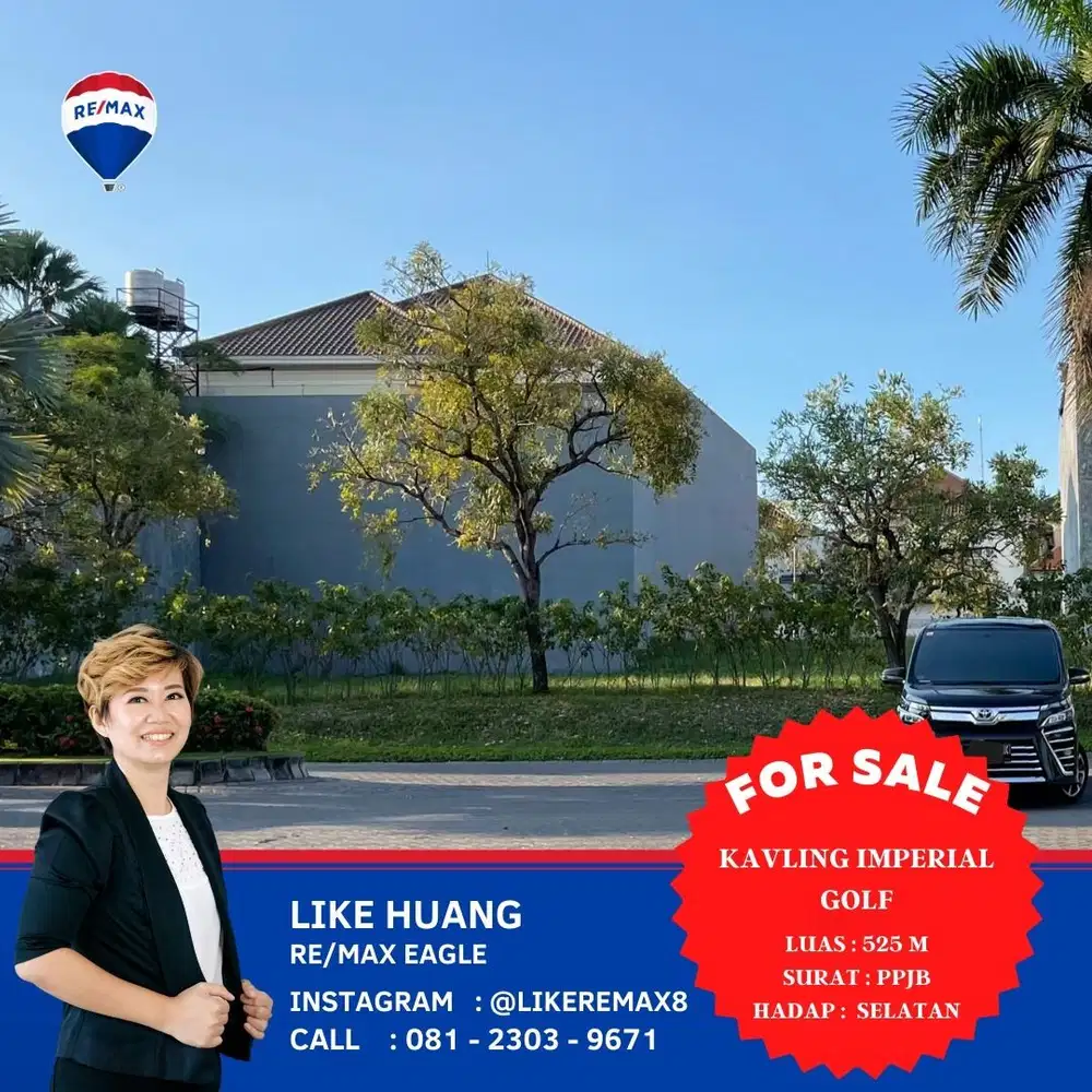 Kavling Strategis di Raya Imperial Golf,Potensi Bisnis Tak Terbatas