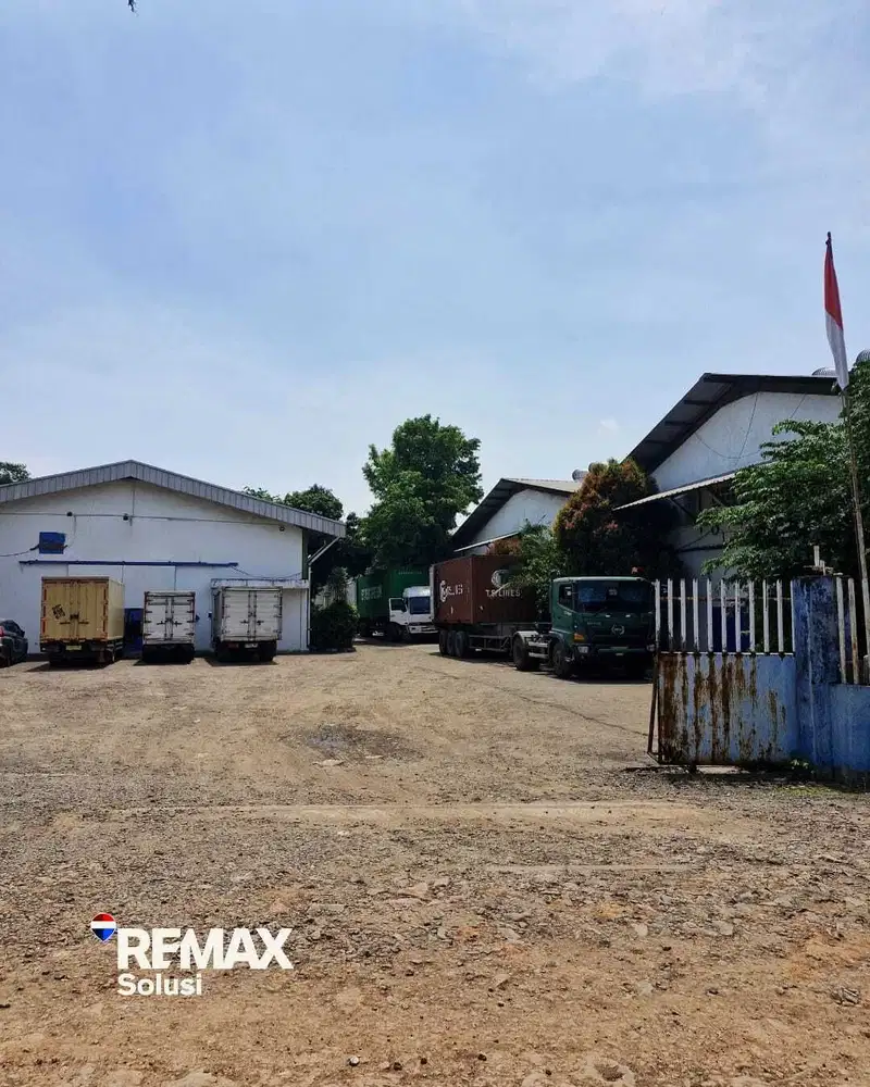 DIJUAL PABRIK DAN WAREHOUSE STRATEGIS KAWASAN CIKOKOL TANGERANG BANTEN