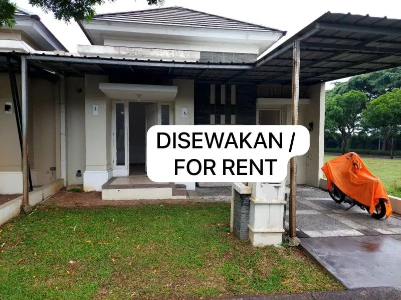 Disewakan Rumah 1 Lantai Lt. 160 Suvarna Sutera Cikupa Tangerang