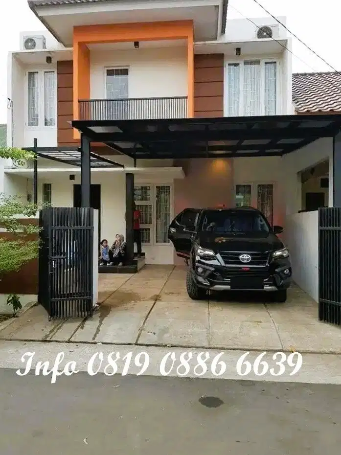 Rumah jln sukamulya serua ciputat 10 menit stasiun sudimara