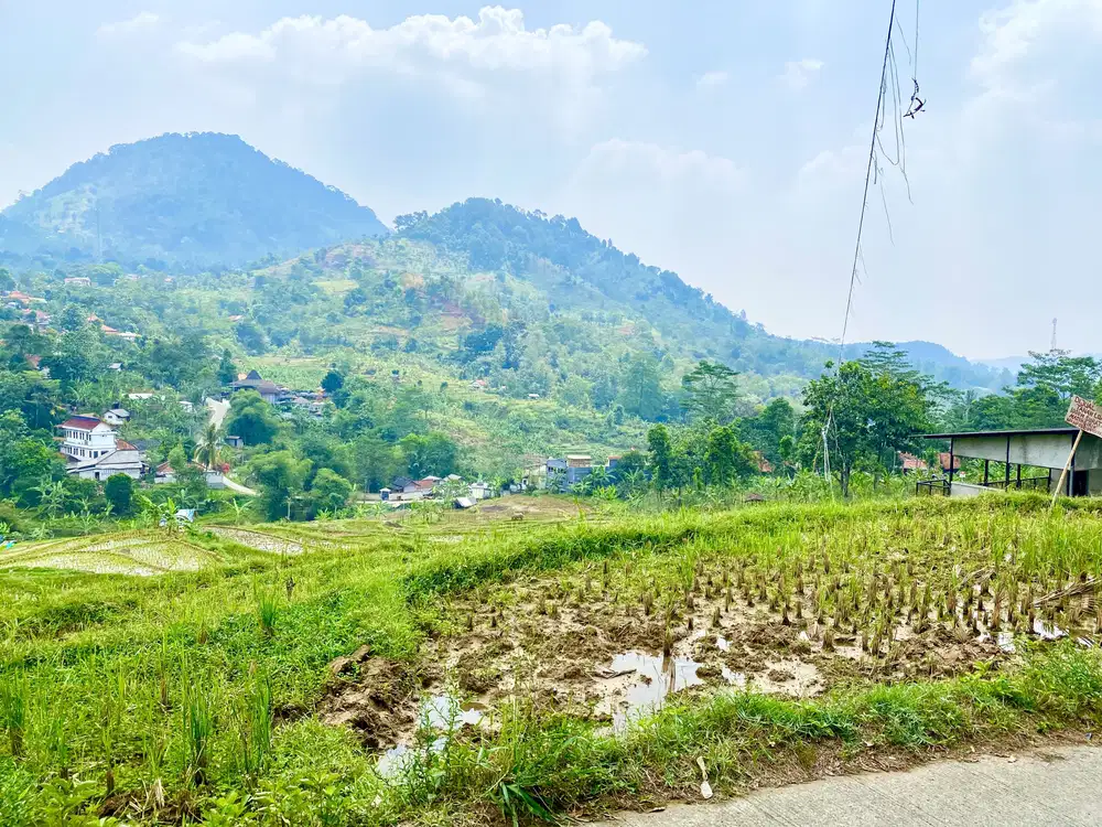 Tanah Sentul, Bogor dekat obyek wisata Bagus untuk usaha dan villa