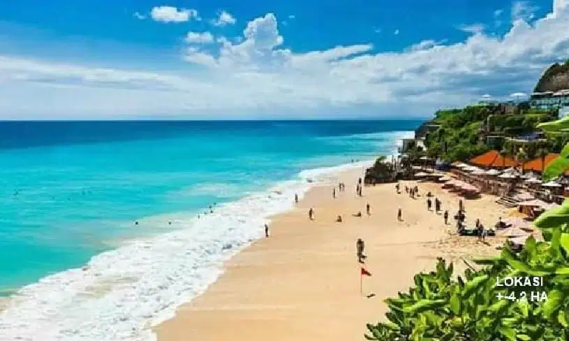 DIJUAL TANAH TEPI TEBING PANTAI DREAMLAND