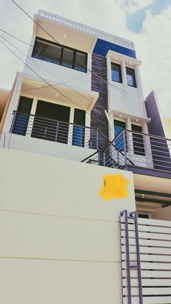 Rumah Baru Bisma 3,5 Lantai Jalan Lebar Siap Huni