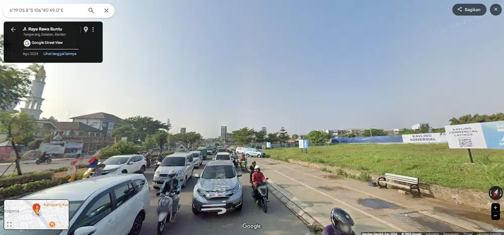 P68. Dijual Tanah Kavling Komersial Prestisius di Latinos BSD