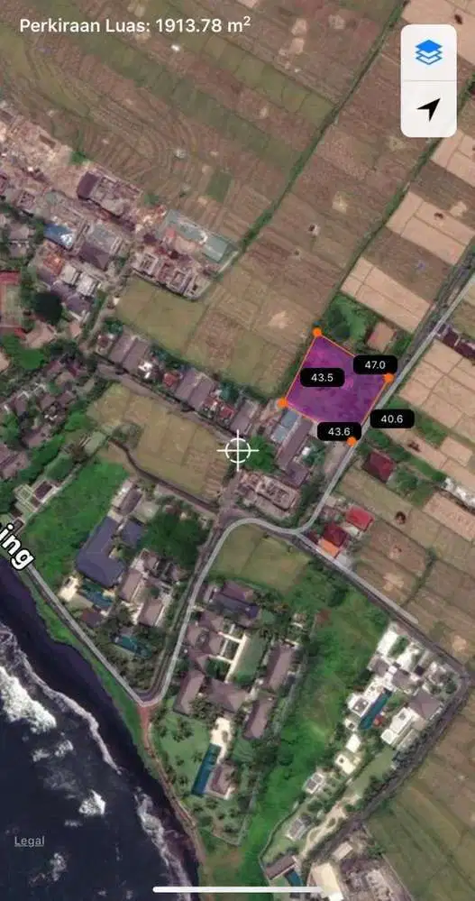 TANAH LUAS DEKAT PANTAI CEMAGI, MENGWI