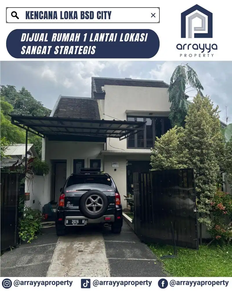 RUMAH SIAP HUNI DI KENCANA LOKA BSD .GLB140.