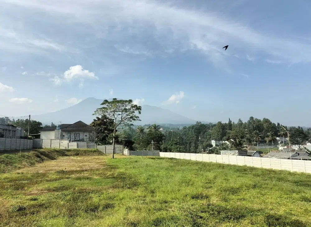 Tanah Murah Megamendung View Gunung Buat Villa Resort Akses Tol Puncak