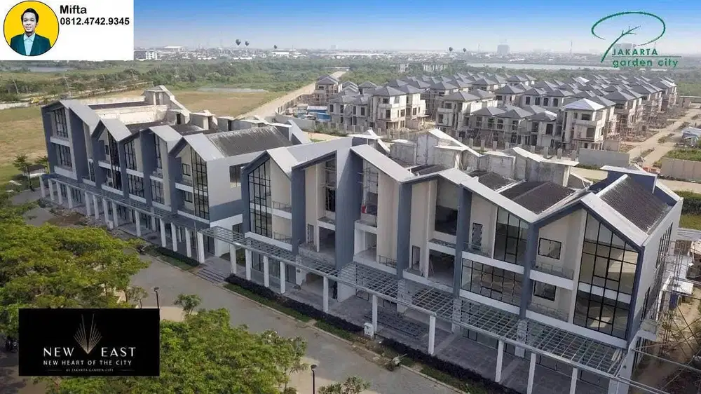 P87 Jual Ruko Baru 3 Lt New East JGC Cakung – Dkt AEON