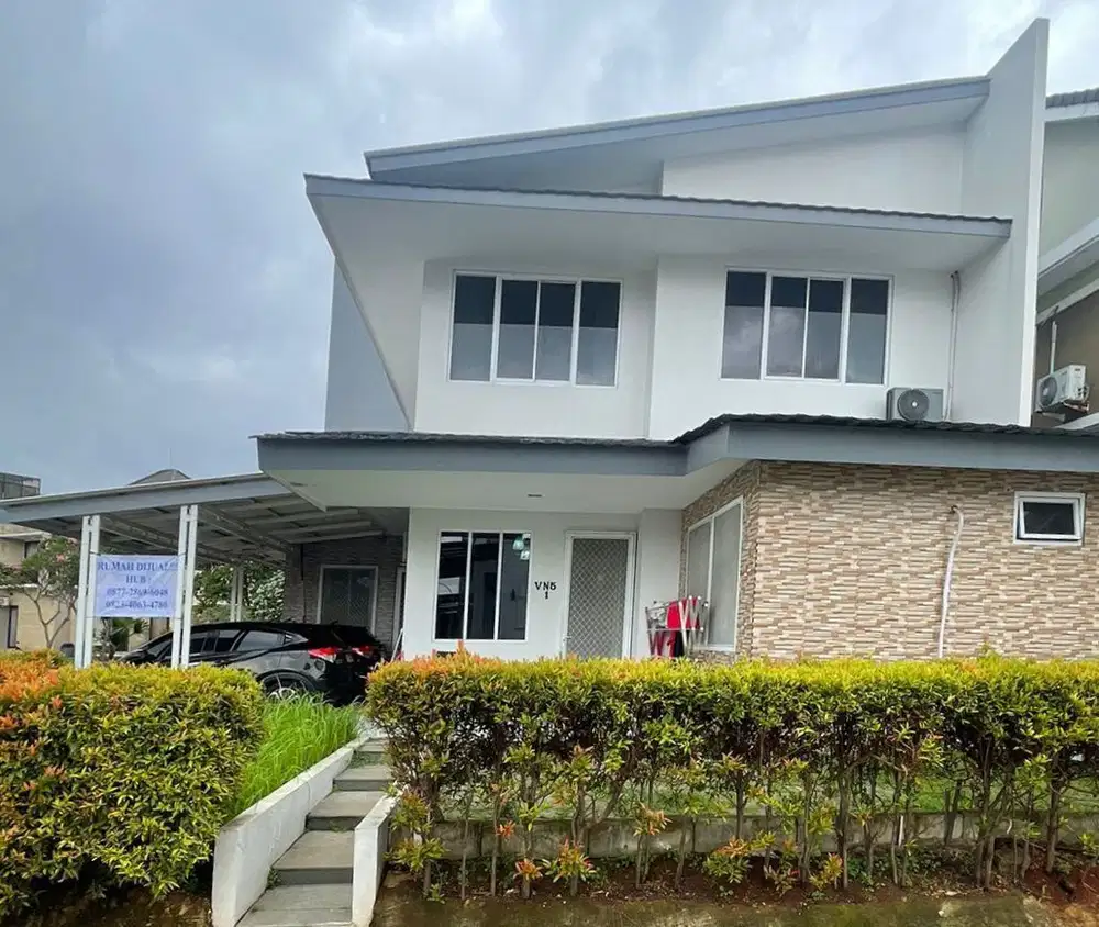 Rumah Hoek 2 Lantai Cluster Vienna Modernland Tangerang Siap huni