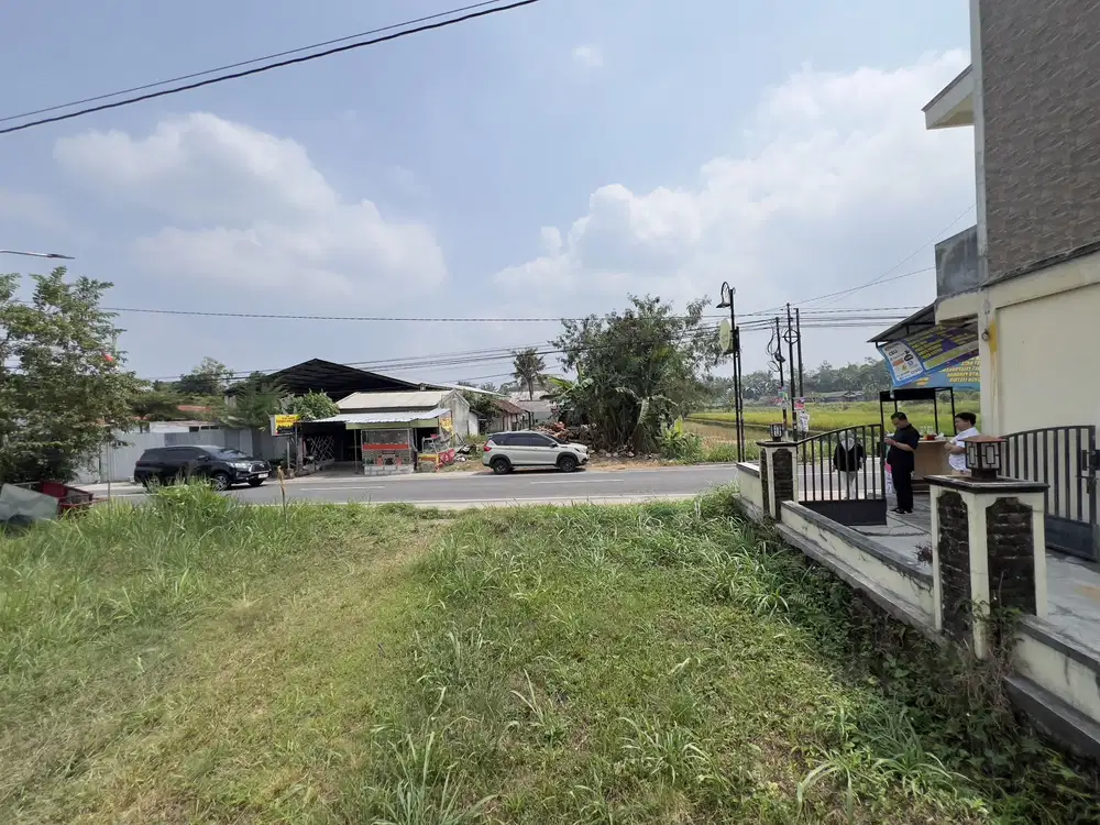 Tanah Tepi Jl Raya Pandowoharjo