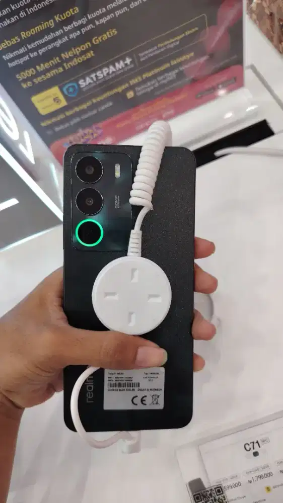 Realme C71 harga 1jutaan aja. Bisa kredit ataupun tukar tambah