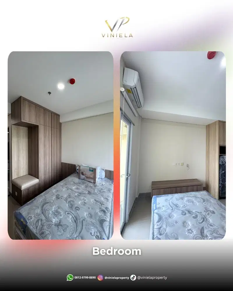 Vco- Disewa Baru B-Residence BSD Tower Rose Studio Furnish