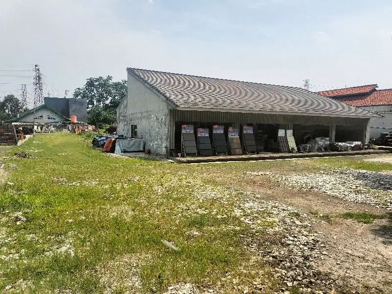 Tanah Hoek Murah Strategis Bonus Kantor Sholeh Iskandar Akses Tol Borr