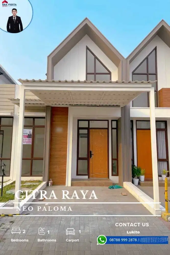 Disewakan Rumah Baru Sudah Renovasi Full di Citra Raya