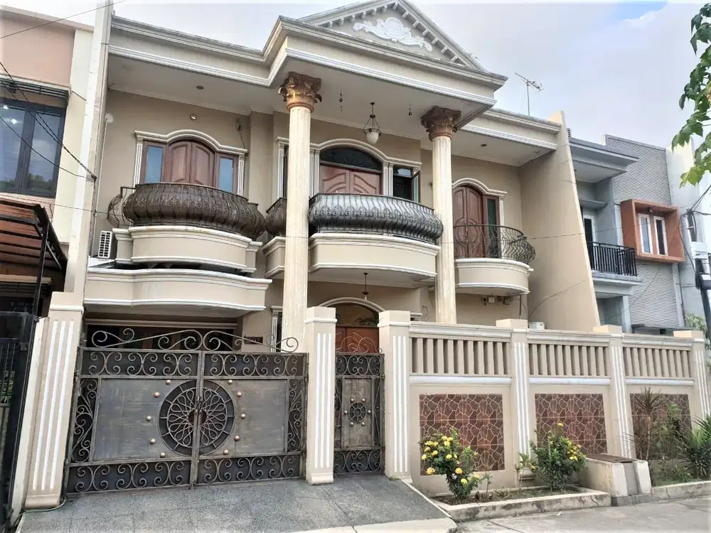 Rumah Sunter Paradise 2 Murah Model Classic Mediterania