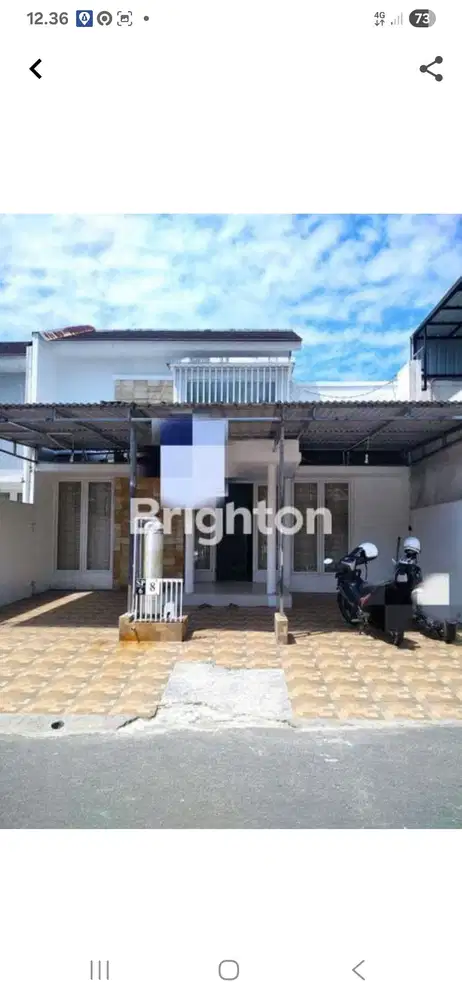 DIJUAL RUMAH SEMIFURNISH TENGAH KOTA BERNUANSA MINIMALIS LOKASI CBI