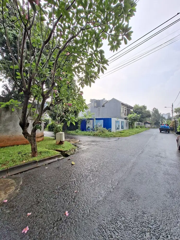 Tanah Kavling Hoek 448M Di Kawasan Mewah Pondok Indah Jaksel