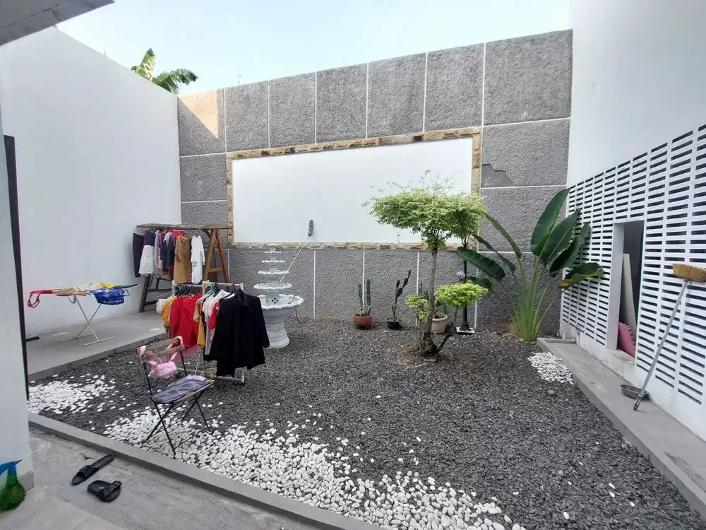 Disewakan rumah full furnished cluster asia tropis harapan indah