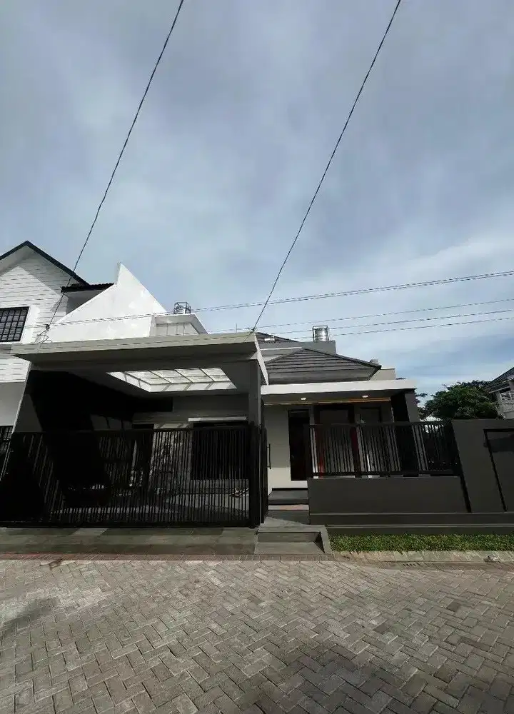 Pantai Mentari Baru Gress Minimalis, Hook, Siap Huni, Row Jalan Lebar