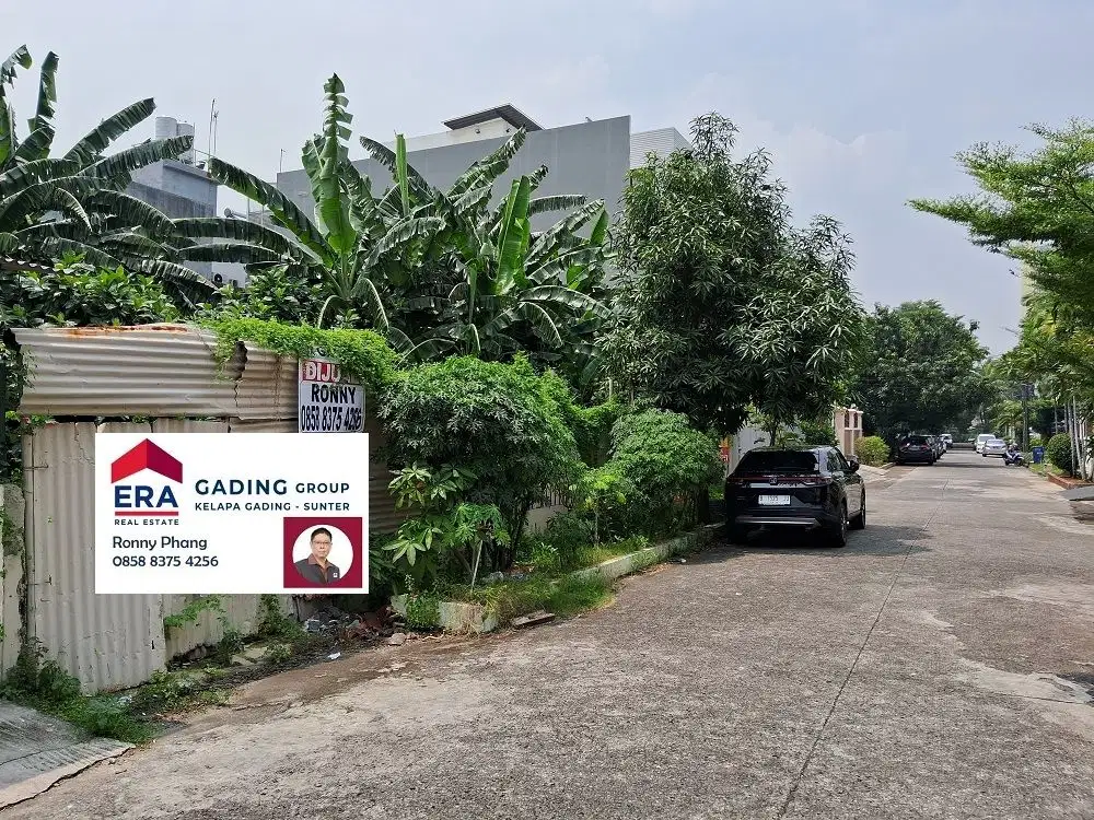 Tanah Kavling Sunter Danau Agung Murah