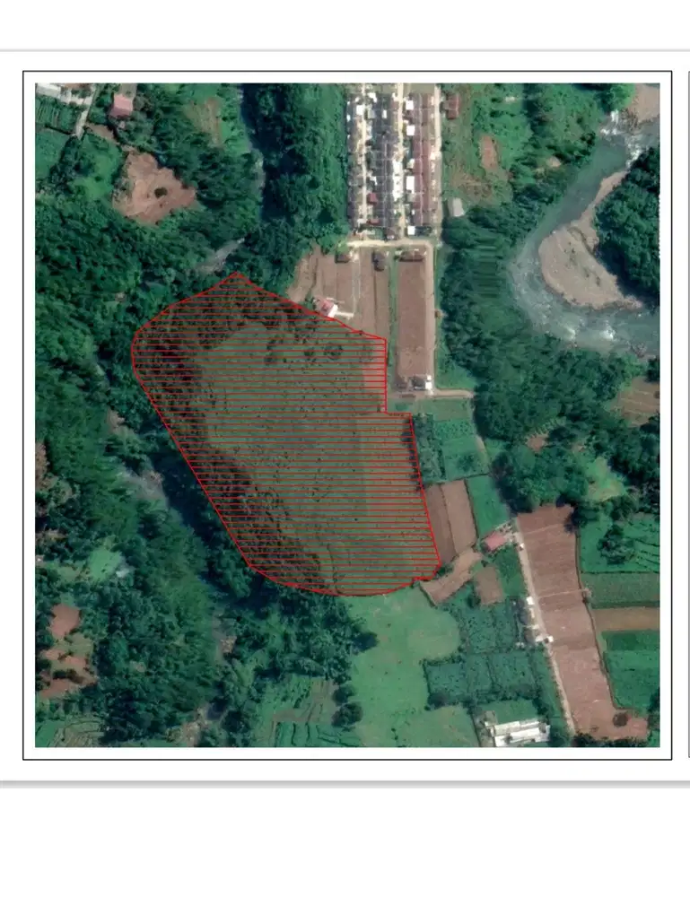 TANAH DENGAN LUAS KURANG DARI 2 HEKTAR,  COCOK UNTUK PERUMAHAN CLUSTER