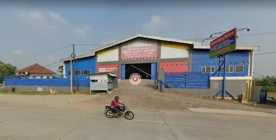 Gudang Dijual Ex Bengkel Karawang Barat Akses Jalan utama Dekat Tol