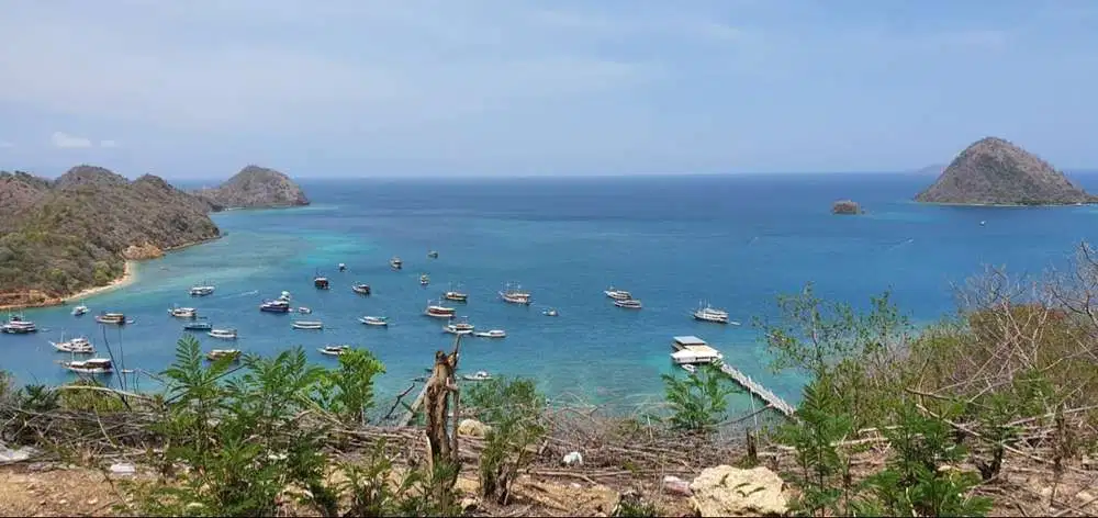 DIJUAL TANAH TEBING VIEW BUKIT DAN LAUT LABUAN BAJO NTB