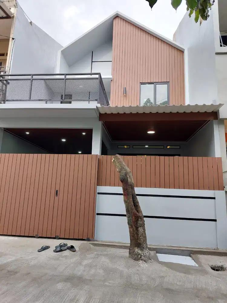 Rumah Cantik Banget Murah Buana Gardenia ada Rooftop Harga All In gratis pajak notaris