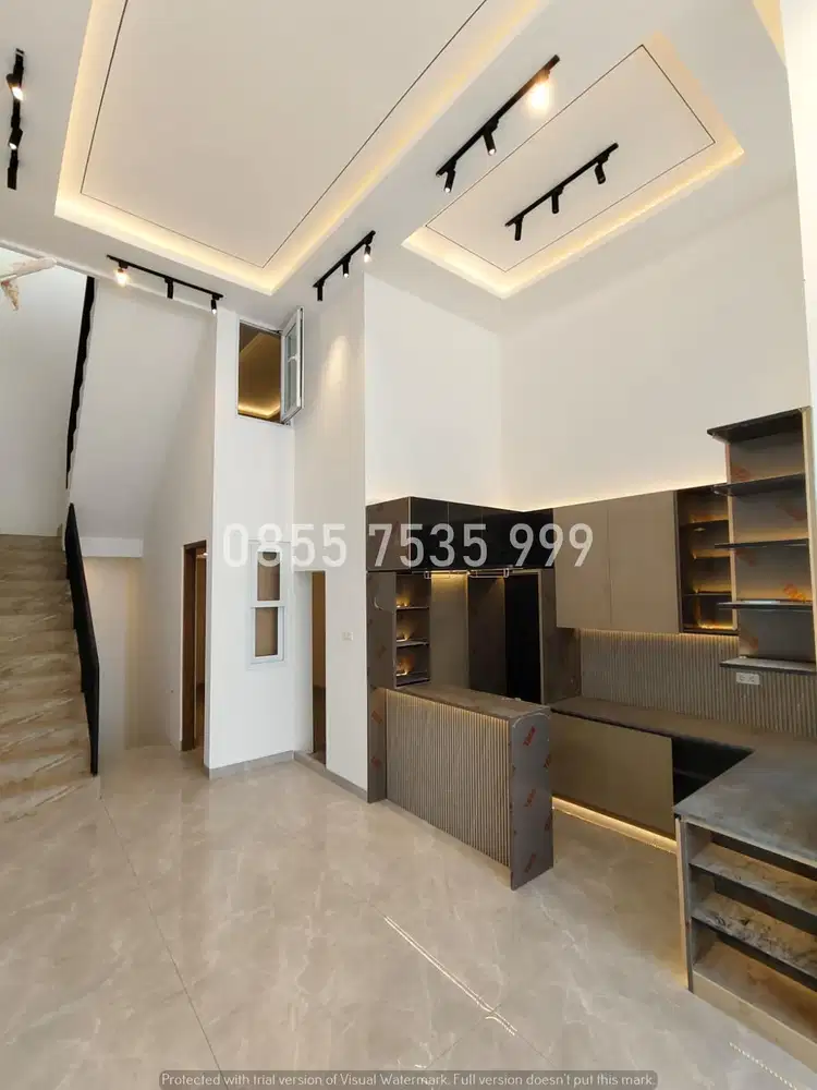 Rumah Baru Muara Karang Pluit 6 Kamar Tidur Semi Furnish Estetik