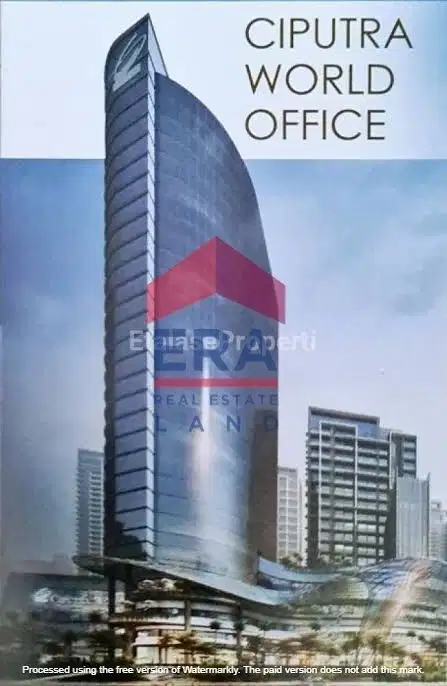 Dijual Ruang Perkantoran di The Office World Ciputra Surabaya