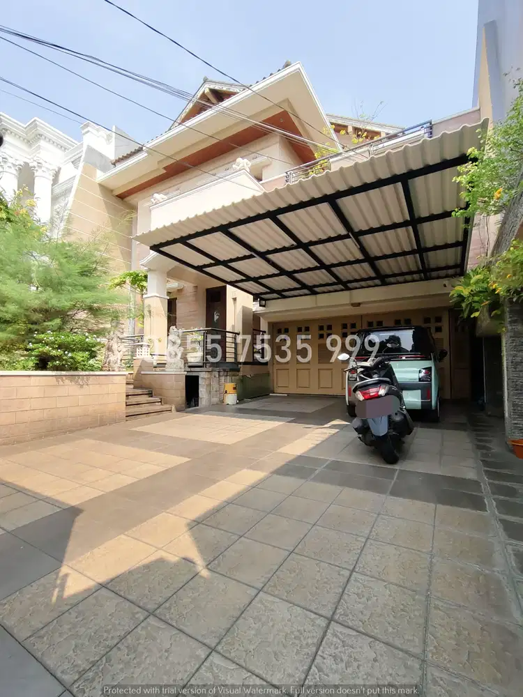 Rumah Mewah Cluster Puri Indah One Gate Sistem dekat Permata Buana