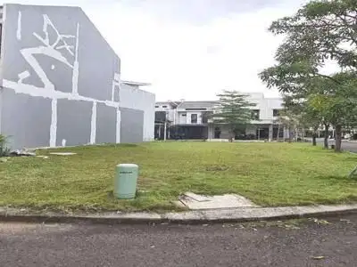 Kavling hoek luas 132m2 Cluster Shinano JGC Jakarta Garden City