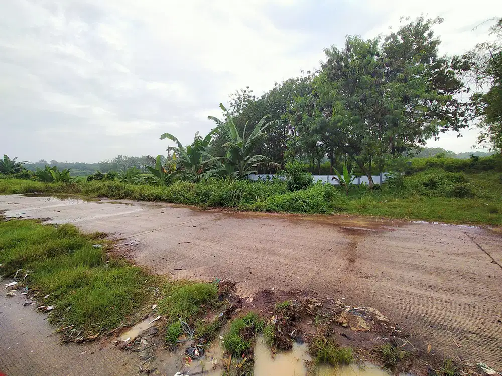 JUAL CEPAT KAVLING RANCAIYUH, TANGERANG Lebar muka 2 jalur kontainer