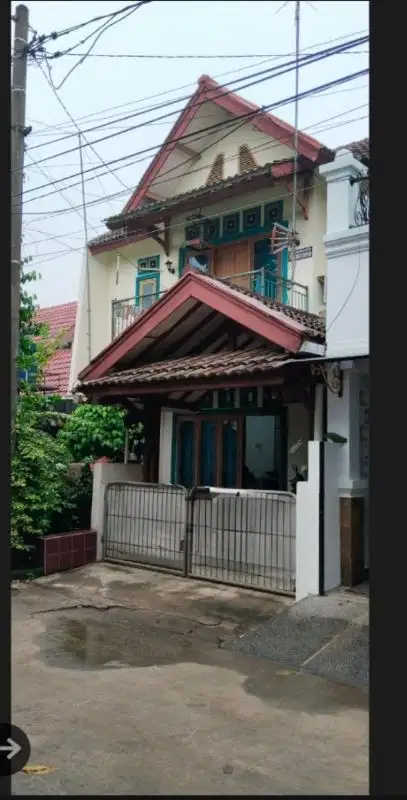 dijual cepat rumah 2 lt di perumahan griya asri