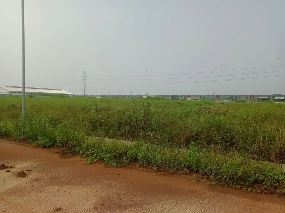 Tanah/kavling Peruntukkan Pabrik/Gudang Blessindo Luas 5000m